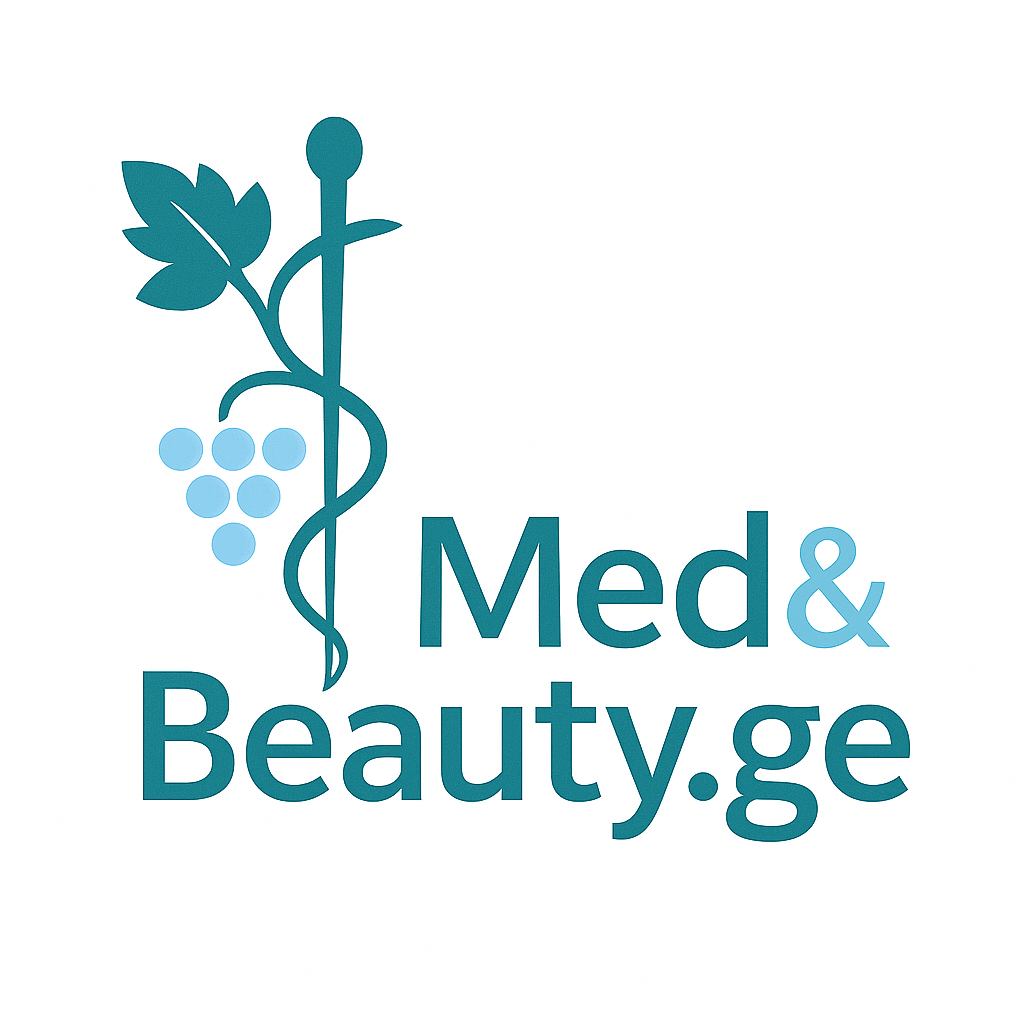 Логотип Med & Beauty.ge - Медицинские и косметические услуги в Грузии